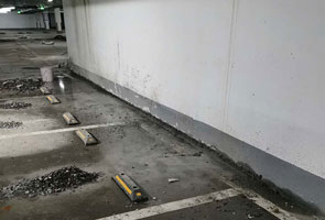 百色地下室墙体交接缝堵漏
