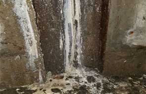 百色污水池伸缩缝带水堵漏